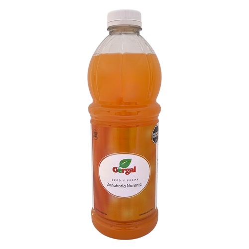 6 jugos zanah y naranja con azúcar x 1.2 litros